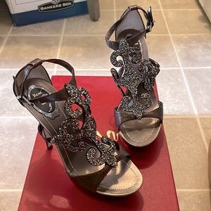 Rene Caovilla Platform sandals Size 37 1/2 NIB